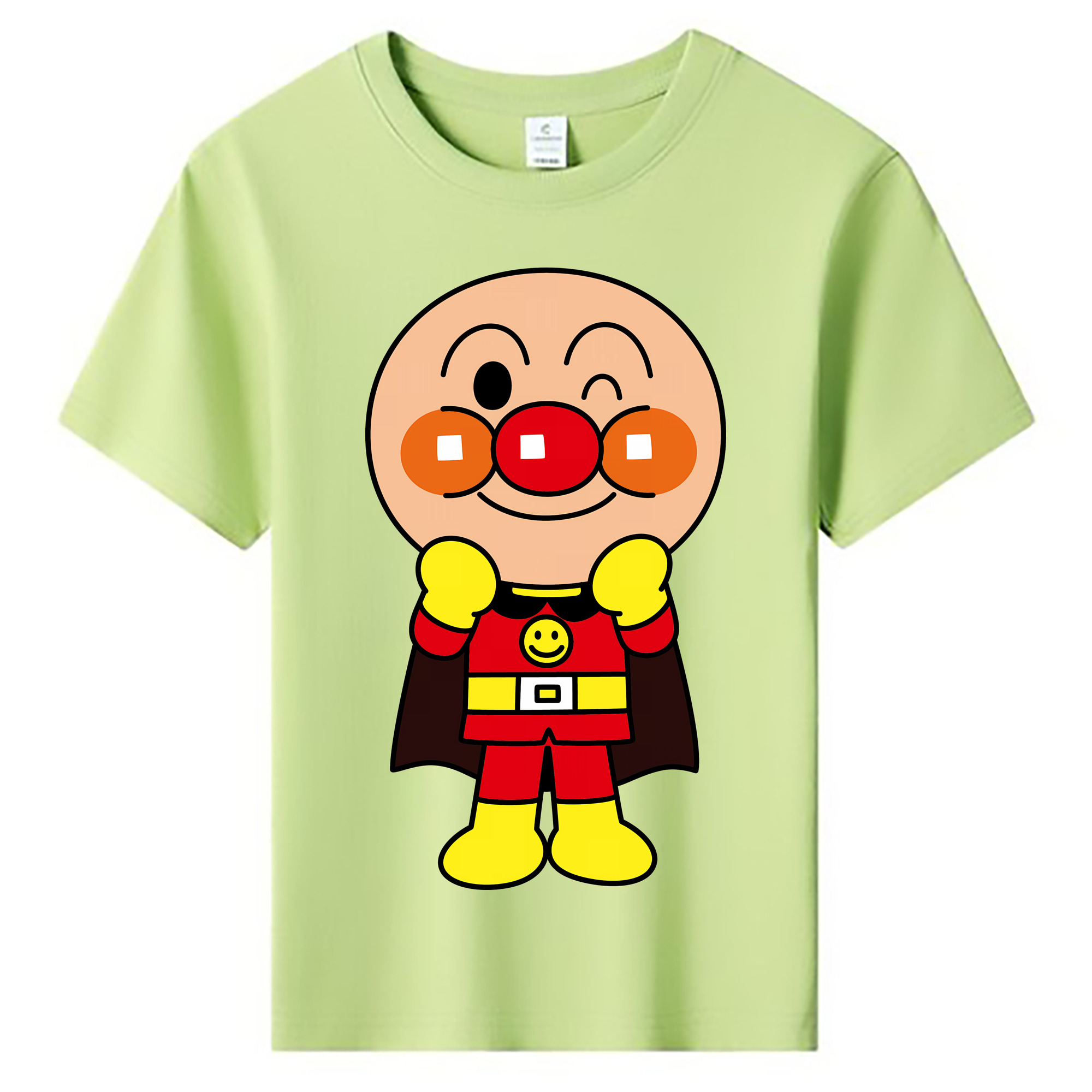 （画像用） アンパンマン Anpanman 綿100％キッズTシャツ（フロントプリント）